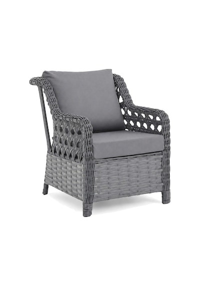 Zen Rattan Puflu Bahçe Balkon Takımı 3+1+1 Diğer