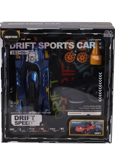 38046 2 4g Kontrol Duman Atan Yüksek Hızlı Yedek Drift Tekerli Araçlar Çok Renkli