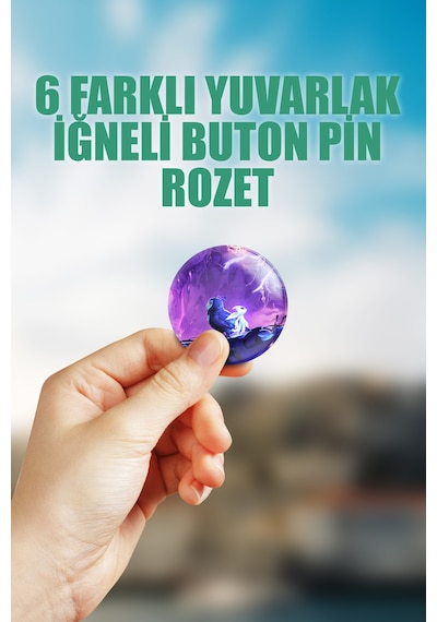 Ori And The Will Of The Wisps Video Oyun Çanta Süsü İğneli Buton Rozet Seti 6 Adet Altılı