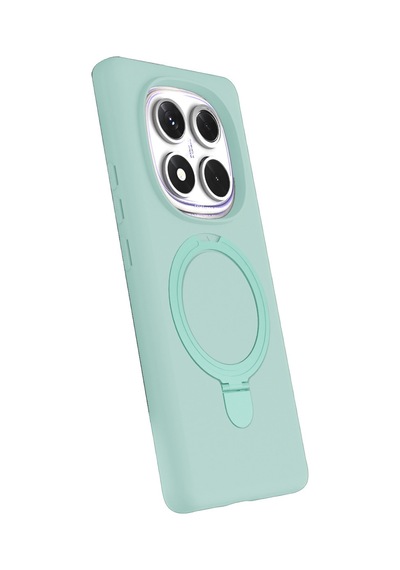 Xiaomi Redmi Note 14 Pro 5g Uyumlu Regal Magsafe Standlı Kapak - Su Yeşili