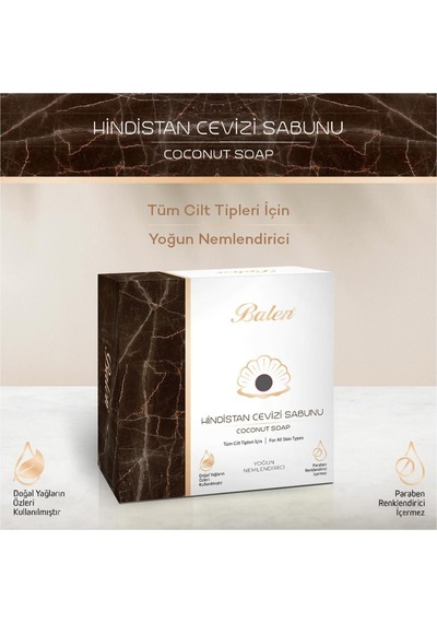 Balen Hindistan Cevizi Sabunu 125 G