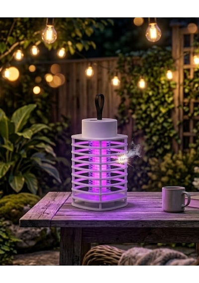 Mey İthalat Akıllı Elektrikli Böcek Öldürücü Lamba Uv Mor Işık Sessiz Gece Kullanımı Duvara Asılabilir