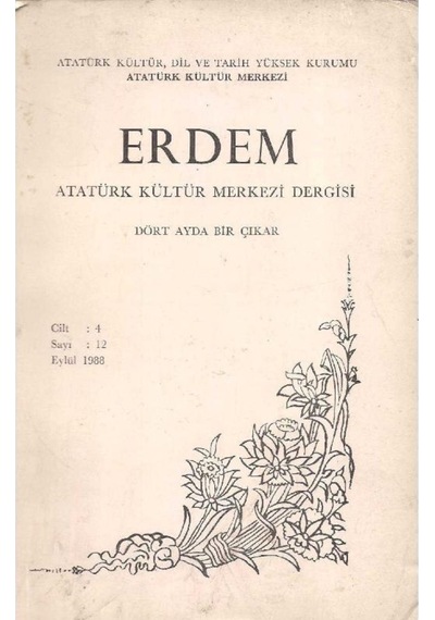 Erdem - Atatürk Kültür Merkezi Dergisi N11.1136