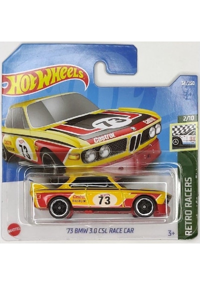 Hot Wheels Tekli Araba 73 Bmw 3.0 Csl Race Car Retro Racers Hcw51