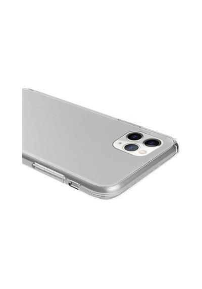 Apple Uyumlu  iPhone 11 Pro Max Kılıf Zore Enjoy 360 Derece Tam Kaplayan Renksiz