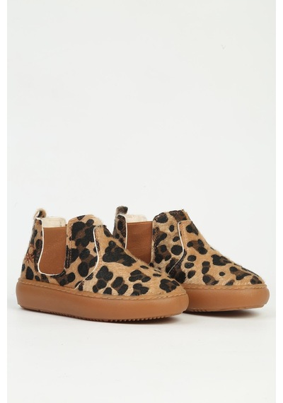 United Colors Of Benetton Benetton Leopar Çocuk Bot Bn-50181 Beyaz