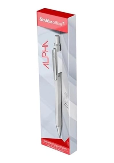 Scrikss Office Alpha Versatil 0.7 Mm Gri, Şeffaf Amb.