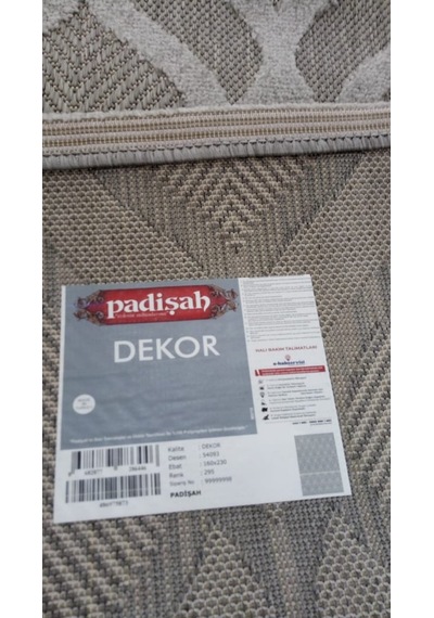 Padişah Halı Dekor Serisi 54093 295 Tüm Ebatlar