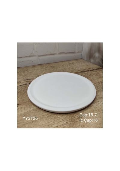 Yy3126 Sunumluk Tabak 18.7 Silikon Kalıp