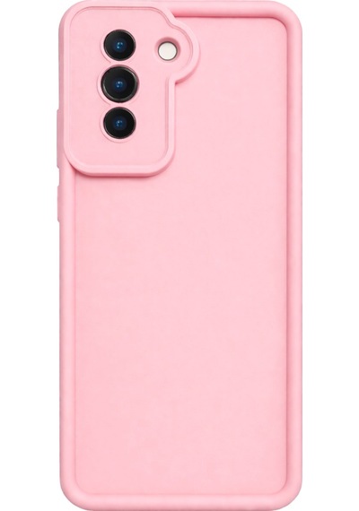 Huawei Nova 10 Uyumlu Kamera Çıkıntılı Mat Silikon Telefon Kılıfı Pembe