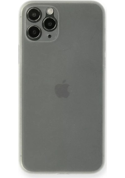 Newface Apple İphone 11 Pro Kılıf Pp Ultra İnce Kapak - Beyaz