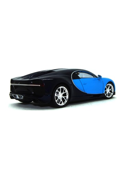 1:24 Chiron Mavi Metal Model Araba Diecast Açılabilir Kapı Çok Renkli