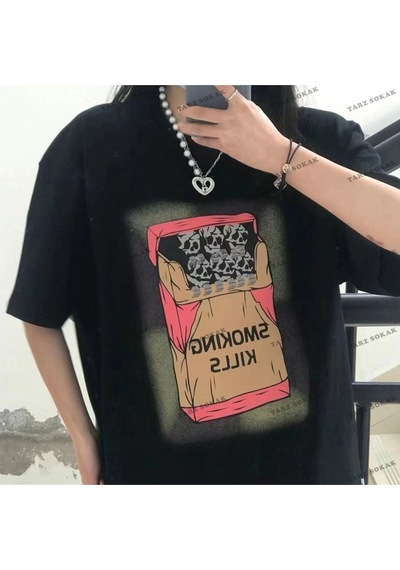 Adrift Y2k Unisex Harajuka Anime Retro Kawai Kuromi T-shirt Kod Rertr Startmore 6705 Beyaz Adrift Y2k Unisex Harajuka Anime Retro Kawai Kuromi T-shirt Kod Rertr Startmore 6705 Beyaz