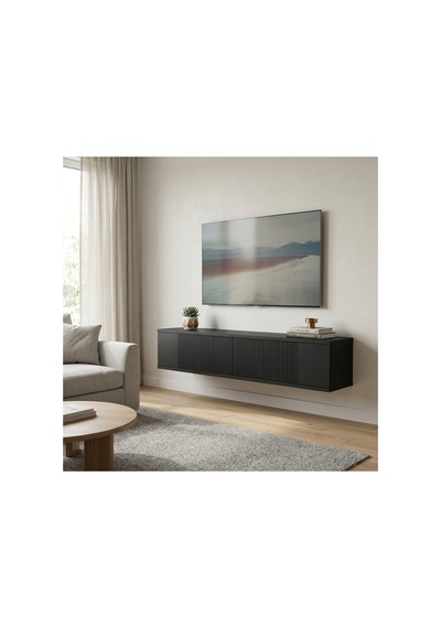 Tda1204a Corsa Duvara Montaj Tv Sehpası Antrasit 120cm
