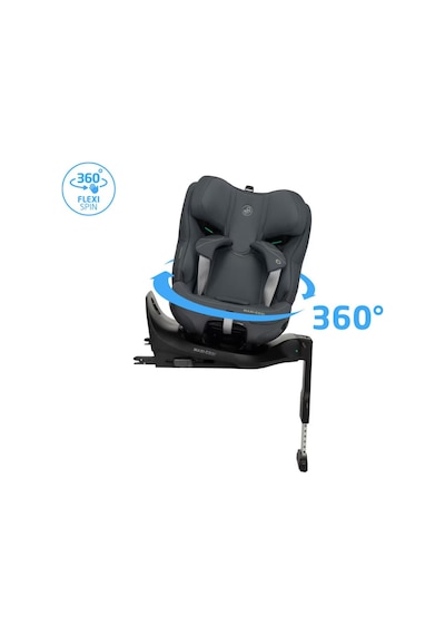 Maxi-cosi Emerald 360 Plus İ-size İsofix'li 360 Dönebilir Yatabilir 0-36 Kg Oto Koltuğu Authentic Graphite