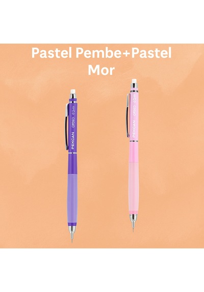 My Iq Plus Versatil Kalem 0.7 Pastel Pembe + Pastel Mor Pembemor