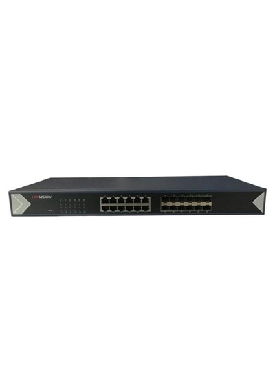 24port 370w Full Poe Ds-3e0524tf Yönetilemez Omurga Switch Rackmount