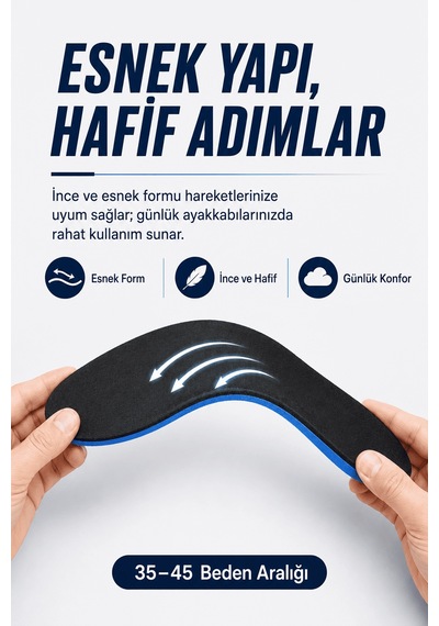 Joy Ayakkabı Jy001 Memory Foam Hafızalı Darbe Emici Ortopedik Ayakkabı Tabanlığı Siyah 36 Numara Mh-mooıenjy-575763-siyah36