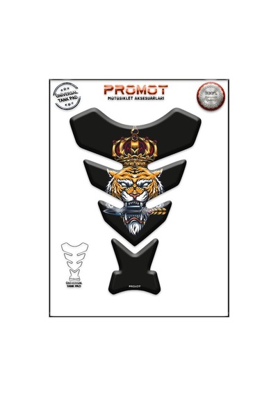 Universal Motosiklet Tank Pad 3d Sticker 0266 Diğer