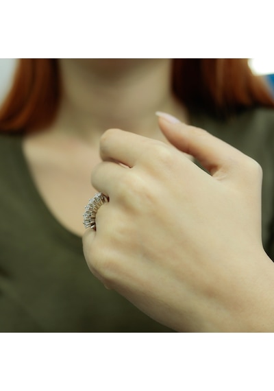 Lova D Renk 0,65 Karat Pırlanta Beştaş Yüzük - 1050187