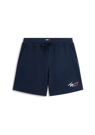 Tommy Hilfiger Tjm Signature Erkek Mavi Plaj Şort Dm0dm23017c1g Mavi
