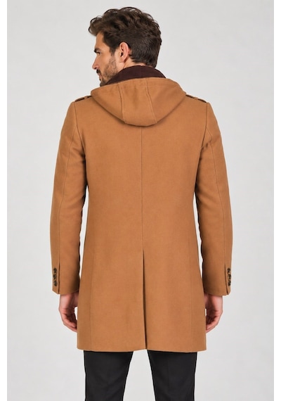 Plt9406 Dewberry Erkek Palto-camel