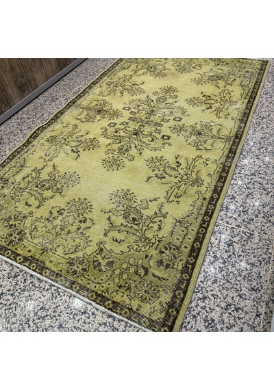 Hoom Rugs Vintage Sarı 117x210 2,45 M2 Vintage Halı Sarı