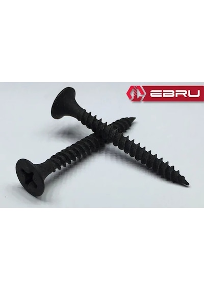 Ebru Sık Dişli Alçıpan Vidası - 3,5x25 - 100 Adet