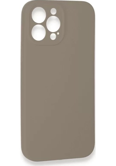 Newface  Apple  Uyumlu iPhone 13 Pro Max Kılıf Lansman Legant Silikon - Bej