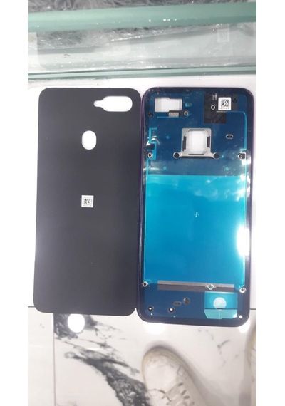 Oppo A7X Kasa + Arka Kapak Pil Batarya Kapağı