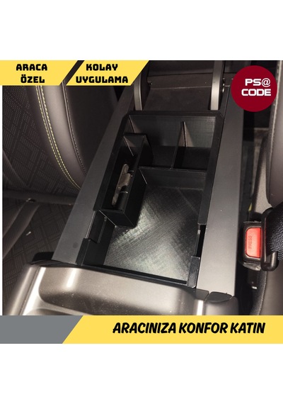 Byd Atto 2 Orta Kolçak Saklama Kutusu-organizer