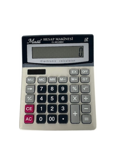 Masis Cl-kk1200v 12 Haneli Hesap Makinesi Çok Renkli