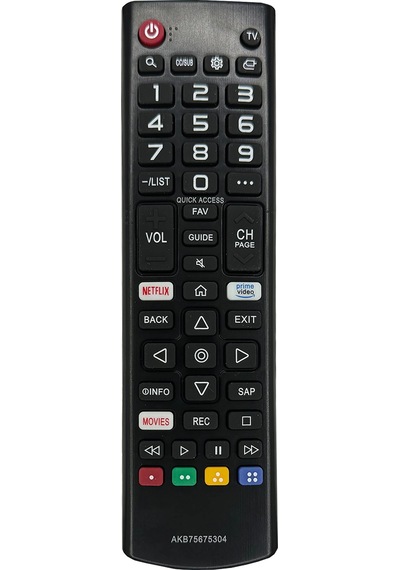 Akb75675304 Değiştirin Evrensel Uzaktan Kumanda, Lg Akıllı Tv İçin Fit Akb75675304 Amerika Birleşik Devletleri