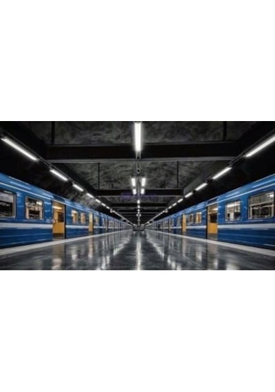10 Adet Beyaz Led Bant Armatür 60 Cm 18 Watt Beyaz