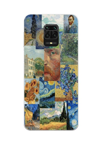 Xiaomi Redmi Note 9 Baskılı Desen091 Çok Renkli