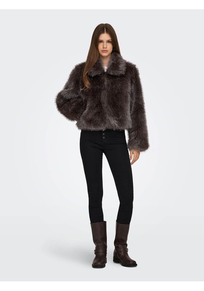 Only Onlmanny Faux Fur Otw Noos Kahverengi Kadın Mont 15322406