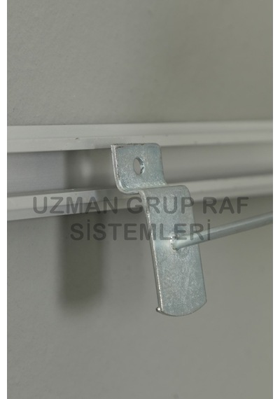 Uzmangrupraf Uzman Grup Raf Kanallı Pano Kancası-100'Lü Paket-Kanca