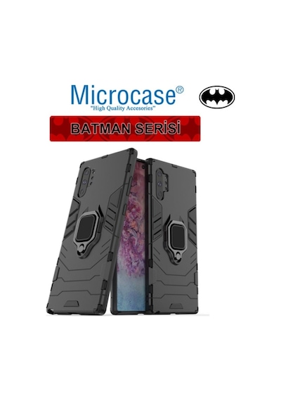 Samsung Galaxy Uyumlu Note 10 Plus Batman Serisi Yüzük Standli Kilif 375396604
