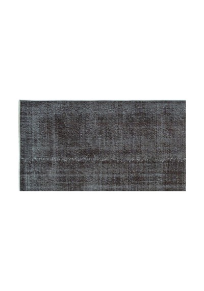 El Dokuması Vintage Yün-pamuk Gri Halı 22748 152 X 275 Cm