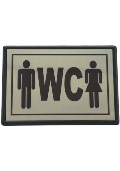 Cemax Yönlendirme Küçük Wc Bay Bayan 10X7 Cm