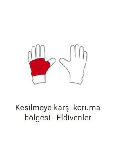 Oleo-mac 3155074 Zincire Dayanıklı Eldiven L Beden