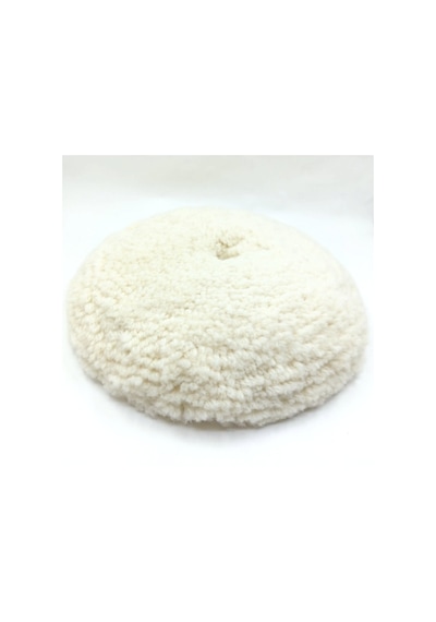 MIRKA PASTA CİLA PARLATMA POLİSAJ KUZU POSTU BURGULU YÜN PED CIRTLI  180mm