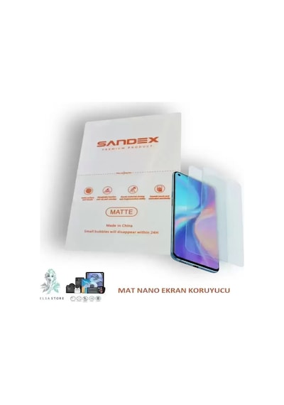 Oneplus Ace 6t  Nano Ekran Koruyucu Esnek Ultra İnce Sandex - Mat