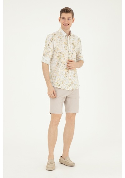 U.s. Polo Assn. Erkek Haki Gömlek Desenli 50283711-vr027 Yeşil U.s. Polo Assn. Erkek Haki Gömlek Desenli 50283711-vr027 Yeşil
