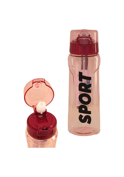 Sporcu Matarası Pipetli 700ml Solo Tp706 Bordo