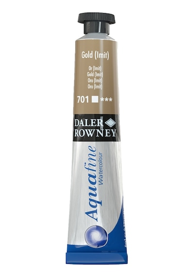 Daler Rowney Aquafine Tüp Sulu Boya 8ml - 701 Gold ımit