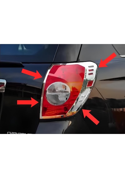 Chevrolet Captiva 2006+ Sonrası Stop Çerçevesi Abs Krom İthal