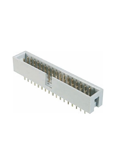 Pcb Konnektör 14 Pin Erkek Kilitsiz Düz, Header, 14 Contacts, Straight, Pitch 2.54mm X 2.54mm-17789