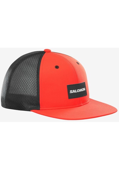 Salomon Trucker Flat Cap Cherry Tomato// Şapka Lc2232000 001
