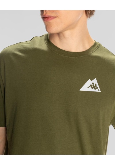 Kappa Kunio Erkek T-shirt-haki Haki